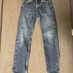 Abercrombie & Fitch Straight Leg Blue Jeans Kids side 12